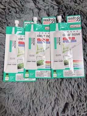 Lot of 3 Clear Nose Acne Gel Concentrated Solution Care 4g Sachets (12g Total)
